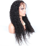 22 inch curly black human remy hair wigs - Luckin Wigs