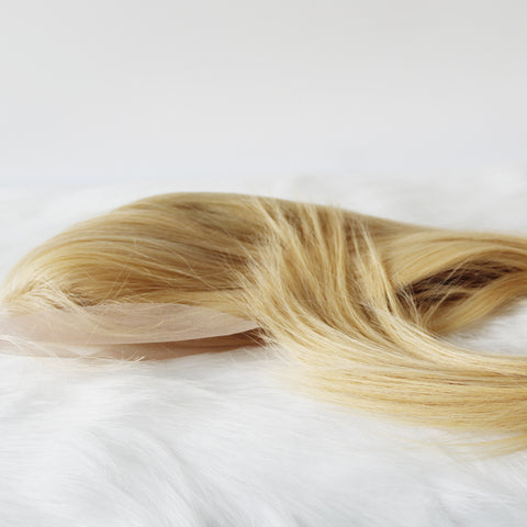 Brazilian Human Hair 613 Silk Top Full Lace Wigs Platinum Blonde Wigs Silky Straight - Luckin Wigs