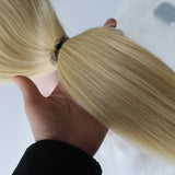 Brazilian Human Hair 613 Lace Wigs Platinum Blonde Wigs Silky Straight - Luckin Wigs