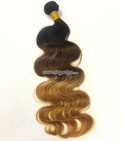 1b 4 27 body wave  Chinese human hair wefts - Luckin Wigs
