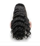 22 inch body wave black virgin human hair wigs - Luckin Wigs