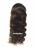 20" water wave human remy hair lace wigs 150% density - Luckin Wigs