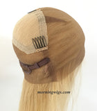 20 inch straight light blond glueless full lace human hair wigs - Luckin Wigs