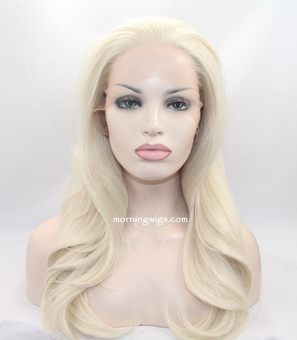 20 inches Synthetic Lace Front Blonde Wig - Luckin Wigs
