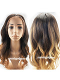 16 inches 1b-27 ombre color body wave lace wig - Luckin Wigs
