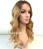 20 inches 4-27 ombre color Brazilian Human Hair body wave lace wig - Luckin Wigs