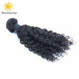 kinky curly human hair bundles, black hair extensions - Luckin Wigs