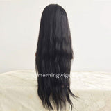 20 inches straight human lace wig Brizilian Virgin Human Hair Wigs,150% density natrual straight lace wig - Luckin Wigs
