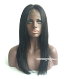 Natrual straight human hair lace front wig human hair wigs - Luckin Wigs