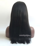 Natrual straight human hair lace front wig human hair wigs - Luckin Wigs