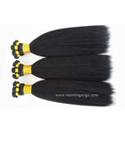 Handmade coarse yaki natural black human hair bundles - Luckin Wigs