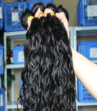 black water wave Mongolian human hair wefts - Luckin Wigs