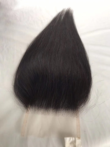 4x4 HD Lace Closure Natural Black Brazilian Hair - Luckin Wigs